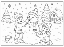 Cargar imagen en el visor de la galería, Winter Wonderland Adventures: A Seasonal Coloring Book