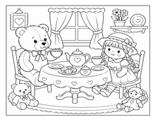 Load image into Gallery viewer, Toyland Treasures Coloring Book