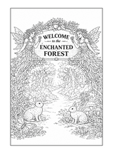 Load image into Gallery viewer, Enchanted Creatures: A Magical Coloring Book