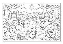 Lataa kuva Galleria-katseluun, Forest Friends Adventures Coloring Book