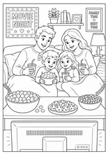 Load image into Gallery viewer, Family Traditions & Adventures Coloring Book