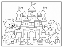 Load image into Gallery viewer, Toyland Treasures Coloring Book