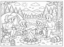 Load image into Gallery viewer, Splash Into Summer: A Seasonal Coloring Book
