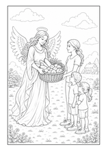 Load image into Gallery viewer, Moments With Guardian Angels: A Heavenly Coloring Book