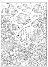 Load image into Gallery viewer, Treasures Of The Ocean Coloring Book