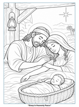 Load image into Gallery viewer, Sacred Moments With The Holy Family Coloring Book
