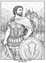 Load image into Gallery viewer, Legends Of Time: Historical Heroes Coloring Book