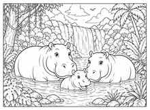 Load image into Gallery viewer, Roar And Explore: A Jungle Animals Coloring Book