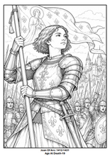 Load image into Gallery viewer, Legends Of Time: Historical Heroes Coloring Book