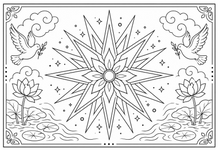 Load image into Gallery viewer, Serene Mandalas: An Adventurous Coloring Book