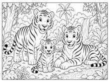 Load image into Gallery viewer, Roar And Explore: A Jungle Animals Coloring Book