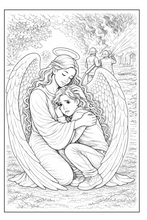 Load image into Gallery viewer, Moments With Guardian Angels: A Heavenly Coloring Book