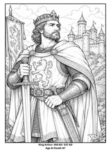 Load image into Gallery viewer, Legends Of Time: Historical Heroes Coloring Book