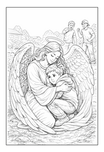 Load image into Gallery viewer, Moments With Guardian Angels: A Heavenly Coloring Book