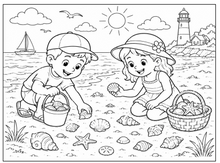Load image into Gallery viewer, Splash Into Summer: A Seasonal Coloring Book