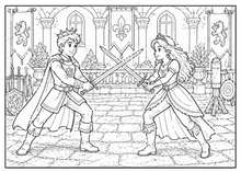 Load image into Gallery viewer, Kingdom Adventures Coloring Book