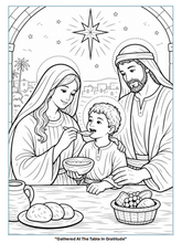 Load image into Gallery viewer, Sacred Moments With The Holy Family Coloring Book