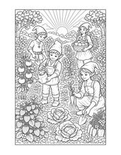 Load image into Gallery viewer, Enchanted Creatures: A Magical Coloring Book