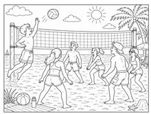 Load image into Gallery viewer, Splash Into Summer: A Seasonal Coloring Book