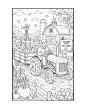 Load image into Gallery viewer, Crisp Autumn Adventures: A Seasonal Coloring Book