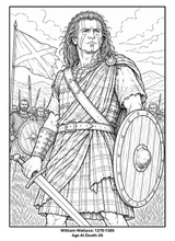 Load image into Gallery viewer, Legends Of Time: Historical Heroes Coloring Book