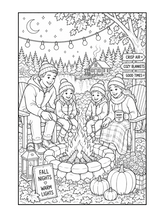Load image into Gallery viewer, Crisp Autumn Adventures: A Seasonal Coloring Book