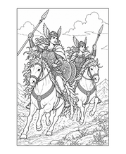 Load image into Gallery viewer, Enchanted Creatures: A Magical Coloring Book