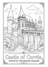 Cargar imagen en el visor de la galería, Legendary Castles Coloring Book