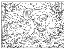 Load image into Gallery viewer, Roar And Explore: A Jungle Animals Coloring Book