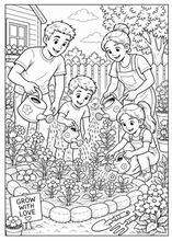 Load image into Gallery viewer, Family Traditions & Adventures Coloring Book
