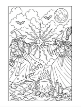 Load image into Gallery viewer, Enchanted Creatures: A Magical Coloring Book