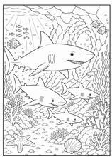 Load image into Gallery viewer, Treasures Of The Ocean Coloring Book