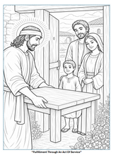 Load image into Gallery viewer, Sacred Moments With The Holy Family Coloring Book