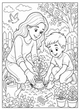 Load image into Gallery viewer, Spring Into Fun: A Seasonal Coloring Book