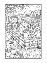 Load image into Gallery viewer, Crisp Autumn Adventures: A Seasonal Coloring Book