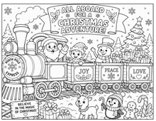 Load image into Gallery viewer, Trains Of Imagination Coloring Book