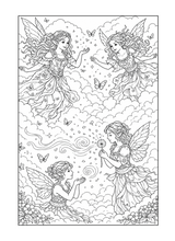 Load image into Gallery viewer, Enchanted Creatures: A Magical Coloring Book