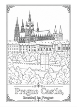 Cargar imagen en el visor de la galería, Legendary Castles Coloring Book