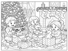 Cargar imagen en el visor de la galería, Winter Wonderland Adventures: A Seasonal Coloring Book