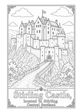 Cargar imagen en el visor de la galería, Legendary Castles Coloring Book