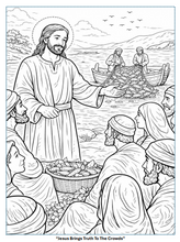 Load image into Gallery viewer, Sacred Moments With The Holy Family Coloring Book