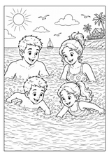 Load image into Gallery viewer, Family Traditions & Adventures Coloring Book