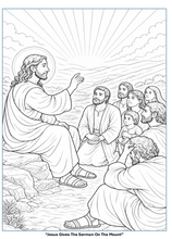 Load image into Gallery viewer, Sacred Moments With The Holy Family Coloring Book