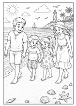 Load image into Gallery viewer, Family Traditions & Adventures Coloring Book