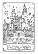 Cargar imagen en el visor de la galería, Legendary Castles Coloring Book