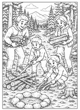 Load image into Gallery viewer, Family Traditions & Adventures Coloring Book
