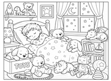 Load image into Gallery viewer, Toyland Treasures Coloring Book
