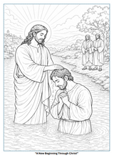 Load image into Gallery viewer, Sacred Moments With The Holy Family Coloring Book