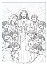 Load image into Gallery viewer, Sacred Moments With The Holy Family Coloring Book