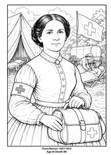Load image into Gallery viewer, Legends Of Time: Historical Heroes Coloring Book